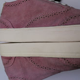 PIERRE CARDIN Suede Leather Sneakers EU 37 UK 4 US 5 Worn Look Brogue Low Top gallery photo number 8