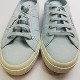 SUPERGA Canvas Mule Sneakers Size 37 UK 4 US 6.5 Branded Grommets Logo Patch gallery photo number 3