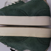 PIERRE CARDIN Leather Sneakers Size 37 UK 4 US 5 Brogue Low Top Lace Up Closure gallery photo number 10