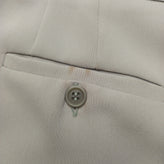 P.A.R.O.S.H. Crepe Shorts Size M Grey Pleated Front Zip Fly Made in Italy gallery photo number 9