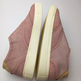 PIERRE CARDIN Suede Leather Sneakers Size 38 UK 5 US 6 Worn Look Brogue  Low Top gallery photo number 9