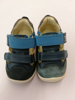 GARVALIN Leather Sneakers EU 19 UK 3 US 4-4.5 Cut Out Colour Block Round Toe gallery photo number 10