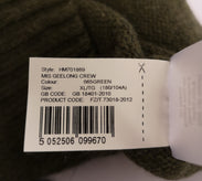 RRP €120 HACKETT Lambswool Jumper Size XL Thin Knit Melange Effect Crew Neck gallery photo number 10