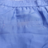 MAURO GRIFONI Silk Satin Shorts Size IT 40 / XS Patterned Trim Elasticated Waist gallery photo number 9