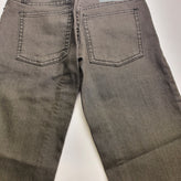 CHEAP MONDAY Jeans W25 L32 Stretch Black Garment Dye Logo Patch Zip Fly gallery photo number 10