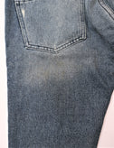 RRP €135 OAK Jeans Size 24 Ripped Style Garment Dye Button Fly Made in USA gallery photo number 10